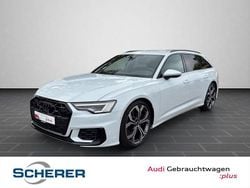 Gletscherweiß metallic (metallic) Gebraucht 2024 Audi S6 Comfort Kombi | 57.500 € (Superpreis)