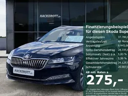 Schwarz Neu 2024 Skoda Superb Style Kombi | 37.780 € (Superpreis)