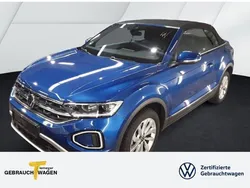 Blau Gebraucht 2024 VW T-Roc Cabriolet Style Cabrio | 24.990 € (Superpreis)