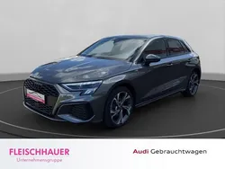 Grau Gebraucht 2022 Audi A3 Sportback e-tron S-Line Limousine | 25.690 € (Fairer Preis)