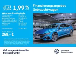Eisvogelblau metallic Gebraucht 2024 VW Arteon R-line Kombi | 35.930 € (Fairer Preis)
