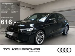 Schwarz Neu 2025 Audi A3 Sportback e-tron S-Line Limousine | 51.897 € (Teuer)