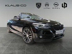 Schwarz / schwarz ii Gebraucht 2019 BMW 220 Sport Line Cabrio | 23.490 € (Fairer Preis)