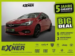 Chili rot / dach in schwarz Gebraucht 2021 Opel Astra GS Line Limousine | 15.900 € (Fairer Preis)