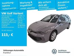 C2 mondsteingrau Gebraucht 2024 VW Golf VIII Life Kombi | 24.980 € (Fairer Preis)
