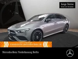 Grau Gebraucht 2021 Mercedes CLA250e Shooting Brake AMG Kombi | 29.890 € (Fairer Preis)