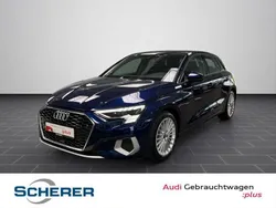 Blau Gebraucht 2023 Audi A3 Sportback Advanced Plus Limousine | 33.290 € (Etwas zu teuer)