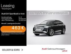 Schwarz Gebraucht 2025 Audi Q4 Sportback e-tron S-Line SUV | 45.980 € (Superpreis)