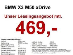 Blau Neu 2025 BMW X3 SUV | 82.231 € (Guter Preis)