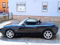 Schwarz Gebraucht 1998 Fiat Barchetta Cabrio | 6.000 €