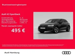 Schwarz Neu 2025 Audi A3 Sportback e-tron Advanced Plus Limousine | 45.456 € (Fairer Preis)