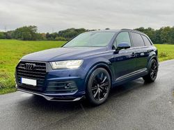 Blau Gebraucht 2018 Audi Q7 S-Line SUV | 32.490 € (Etwas zu teuer)