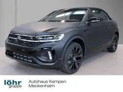 Schwarz (deep black matt) Gebraucht 2025 VW T-Roc Cabriolet R-line Edition Cabrio | 40.440 € (Etwas zu teuer)