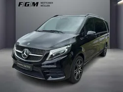 Obsidianschwarz metallic Gebraucht 2021 Mercedes V300 Avantgarde Edition Van / Kleinbus | 54.770 € (Fairer Preis)