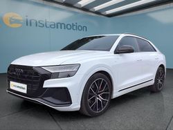 Weiß Gebraucht 2021 Audi Q8 S-Line SUV | 66.099 € (Etwas zu teuer)