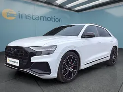 Weiß Gebraucht 2021 Audi Q8 S-Line SUV | 66.099 € (Etwas zu teuer)