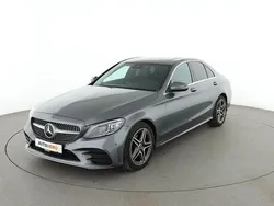 Grau Gebraucht 2020 Mercedes C180 AMG line Limousine | 28.830 € (Fairer Preis)