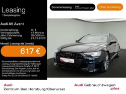 Mythosschwarz metallic Gebraucht 2024 Audi A6 S-Line Kombi | 59.870 €