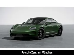 Oakgrünmetallic neo Gebraucht 2024 Porsche Taycan 4S Limousine | 138.900 € (Superpreis)