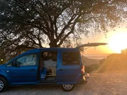 Blau Gebraucht 2005 VW Caddy Van / Kleinbus | 4.499 €