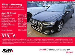 Mythosschwarz metallic Gebraucht 2022 Audi A6 Sport Kombi | 34.930 € (Guter Preis)