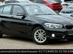 Schwarz Gebraucht 2017 BMW 118 Sport Line Kleinwagen | 11.499 € (Guter Preis)