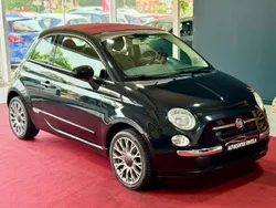 Schwarz Gebraucht 2010 Fiat 500 Lounge Cabrio | 5.390 € (Fairer Preis)