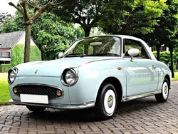 Blau Gebraucht 1991 Nissan Figaro Cabrio | 15.500 €