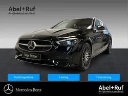 Schwarz Gebraucht 2024 Mercedes C220 Avantgarde Kombi | 36.879 € (Fairer Preis)