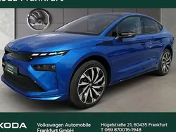 Blau Neu 2025 Skoda Enyaq iV SportLine SUV | 55.980 € (Etwas zu teuer)