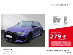 Gletscherweiß metallic Gebraucht 2024 Audi RS3 Sportback Ambiente Kleinwagen | 55.880 € (Superpreis)