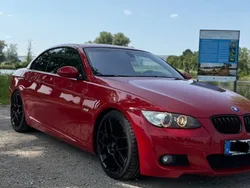 Rot Gebraucht 2008 BMW 335 Cabriolet Cabrio | 17.799 € (Fairer Preis)