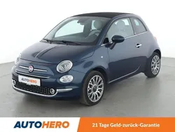 Blau Gebraucht 2020 Fiat 500C Star Cabrio | 15.680 € (Etwas zu teuer)