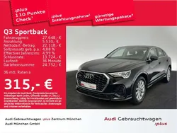 Mythosschwarz metallic Gebraucht 2020 Audi Q3 SUV | 27.648 € (Guter Preis)