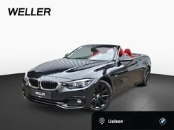 Black sapphire (schwarz) Gebraucht 2017 BMW 420 Sport Line Cabrio | 19.900 € (Guter Preis)