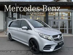 Brillantsilber metallic (metallic) Gebraucht 2023 Mercedes V300 Exclusive Van / Kleinbus | 78.770 € (Etwas zu teuer)