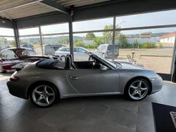 Silber Gebraucht 2007 Porsche 911 Carrera 4 Cabriolet Cabrio | 48.900 € (Superpreis)