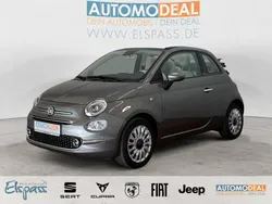 Pompei grau) (grau Gebraucht 2021 Fiat 500C Lounge Cabrio | 13.489 € (Fairer Preis)