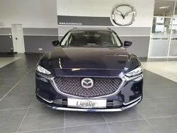 Mitternachtsblau metallic Gebraucht 2021 Mazda 6 Sky Kombi | 24.990 € (Guter Preis)