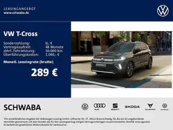 Schwarz Neu 2025 VW T-Cross R-line SUV | 32.970 € (Etwas zu teuer)