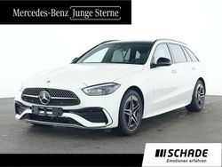 Weiß Gebraucht 2025 Mercedes C300e AMG line Limousine | 49.950 € (Fairer Preis)