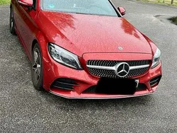 Rot Gebraucht 2021 Mercedes C180 AMG line Coupé | 33.400 € (Fairer Preis)