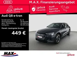Magnetgrau Gebraucht 2024 Audi Q8 e-tron S-Line SUV | 53.319 € (Guter Preis)