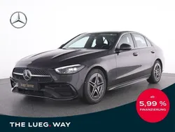 Metalliclack graphitgrau Gebraucht 2024 Mercedes C200 AMG Limousine | 42.385 € (Fairer Preis)