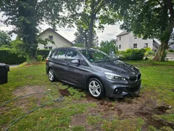 Grau Gebraucht 2015 BMW 218 Gran Tourer Van / Kleinbus | 14.500 € (Etwas zu teuer)