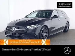 Schwarz Gebraucht 2024 Mercedes C180 AMG Line Premium Plus Kombi | 41.890 € (Fairer Preis)