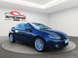 Open sea blue metallic Gebraucht 2014 VW Golf Cabriolet Cup Cabrio | 9.990 € (Fairer Preis)