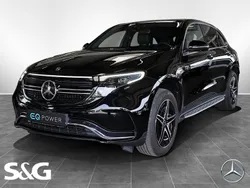 Unilack schwarz Gebraucht 2023 Mercedes EQC400 AMG line SUV | 42.280 € (Guter Preis)