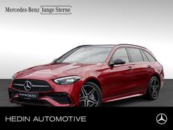 Rot Gebraucht 2022 Mercedes C300e AMG Limousine | 39.690 € (Fairer Preis)