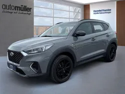 Grau shadow grey / sol Gebraucht 2019 Hyundai Tucson N Line SUV | 22.180 € (Fairer Preis)